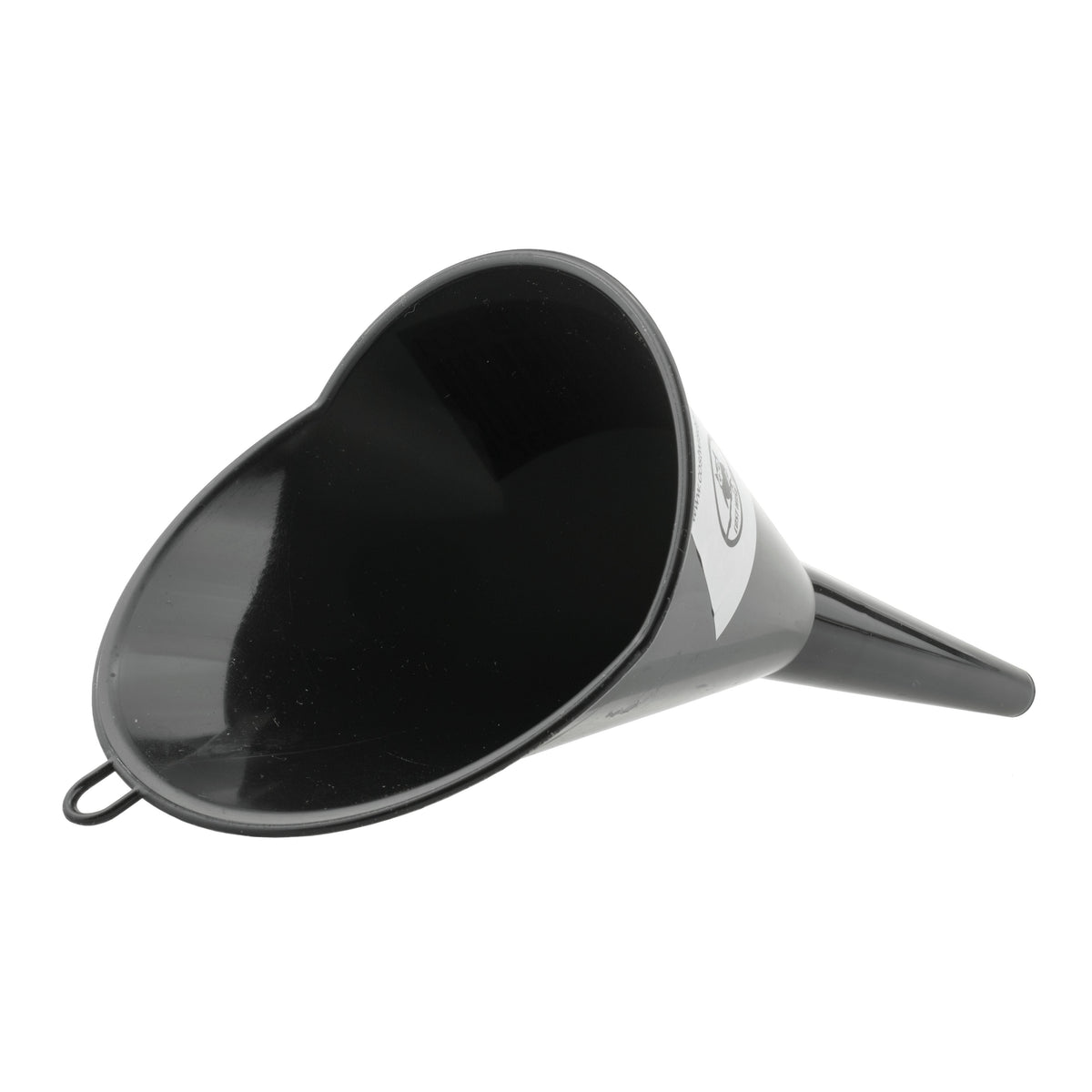 Small Vehicle Funnel with Angled mouth -  Black
