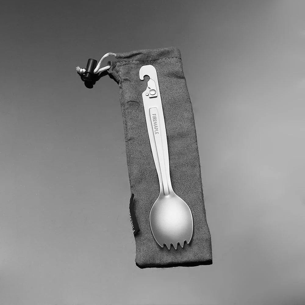 Firemaple Woodpecker Titanium Spork  3in1