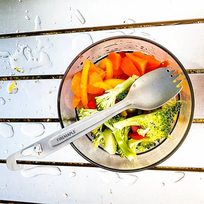 Firemaple Woodpecker Titanium Spork  3in1