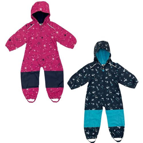 Kids RainSuit Fleece Lined waterproof windproof softshell
