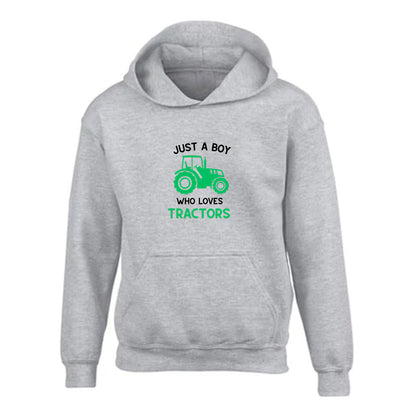 Boys Tractor hoodie - 5 colours