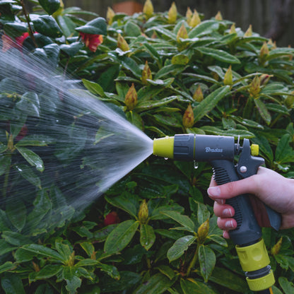 Adjustable Flow Hosepipe Sprayer Grey & Lime