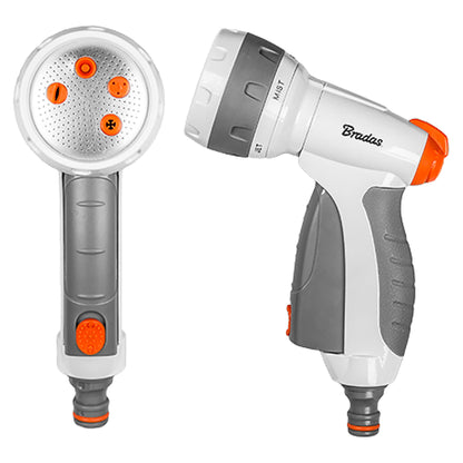 Grey & White 4-Pattern Multi Water Sprayer