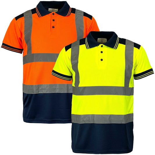 Hi Vis Short Sleeved Polo Shirt - hv322