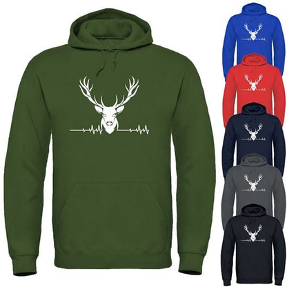 Stag ECG Hoodie - 6 Colour Options