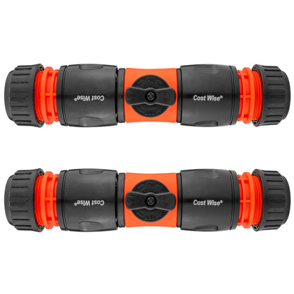 In-Line Valve with Quick Connectors - 6 Piece Set