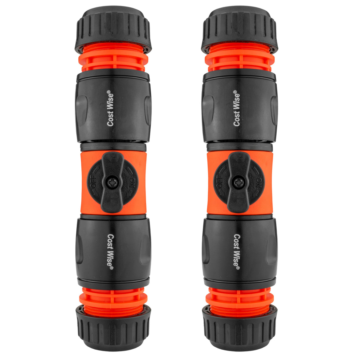 In-Line Valve with Quick Connectors - 6 Piece Set