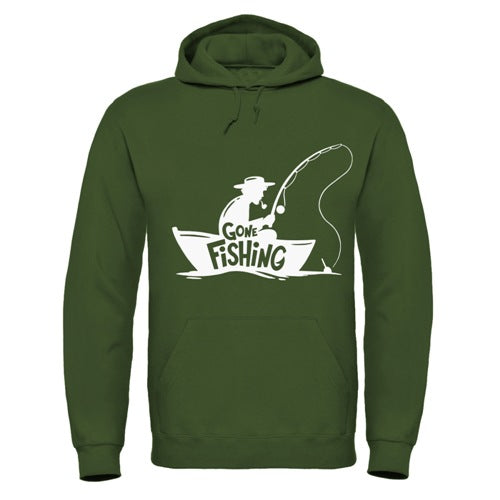 Gone Fishing Hoodie - 6 Colour Options