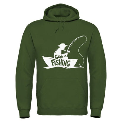 Gone Fishing Hoodie - 6 Colour Options