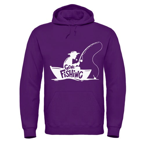 Gone Fishing Hoodie - 6 Colour Options