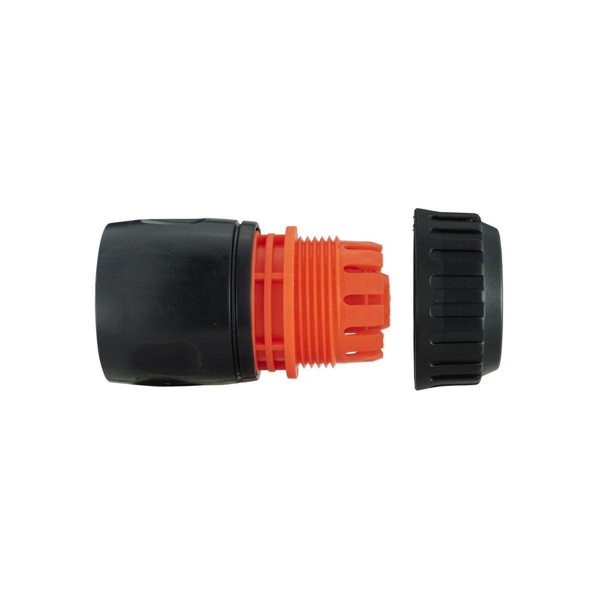 1/2" Female Hose Connector, Black