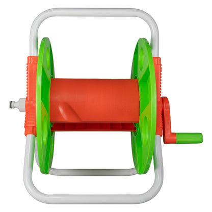 Green Garden Hose Reel with 20m Capacity