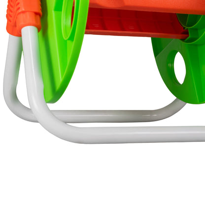Green Garden Hose Reel with 20m Capacity