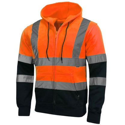 Hi Vis Zip Hoodie HV311