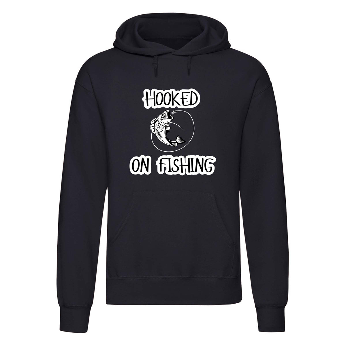 Unisex Fishing Printed Hoodie - 5 colour options