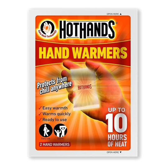 Hot Hands Disposable Hand Warmers - 2 Pairs