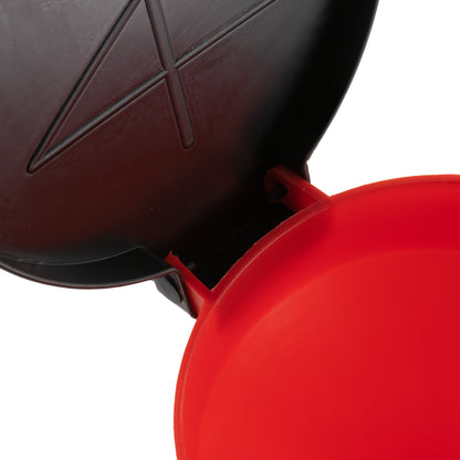 Fuel / Oil Funnel with Lid & Filter Mesh -  10" Wide Mouthed