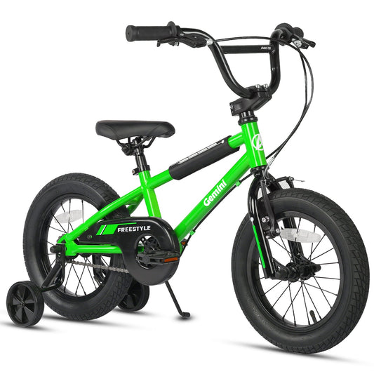 Glerc 16" BMX Style Kids Bike for 4 - 7 Years Old Kids - 7 Colour Options