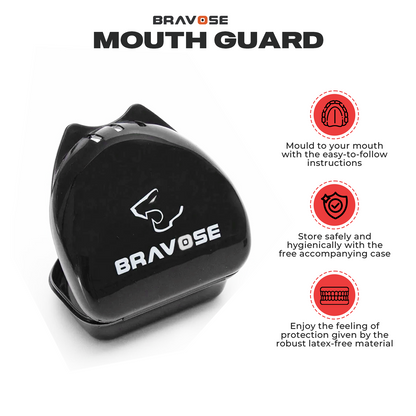 Junior Mouth guard Gum shield - White