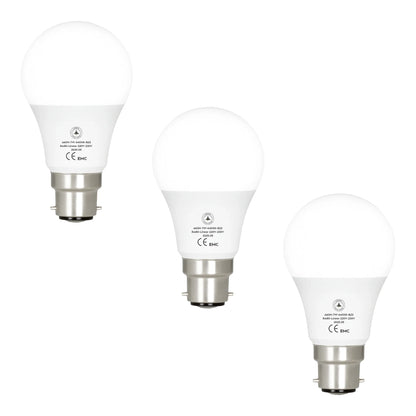 9W LED A60 Bulb B22 Bayonet Cap