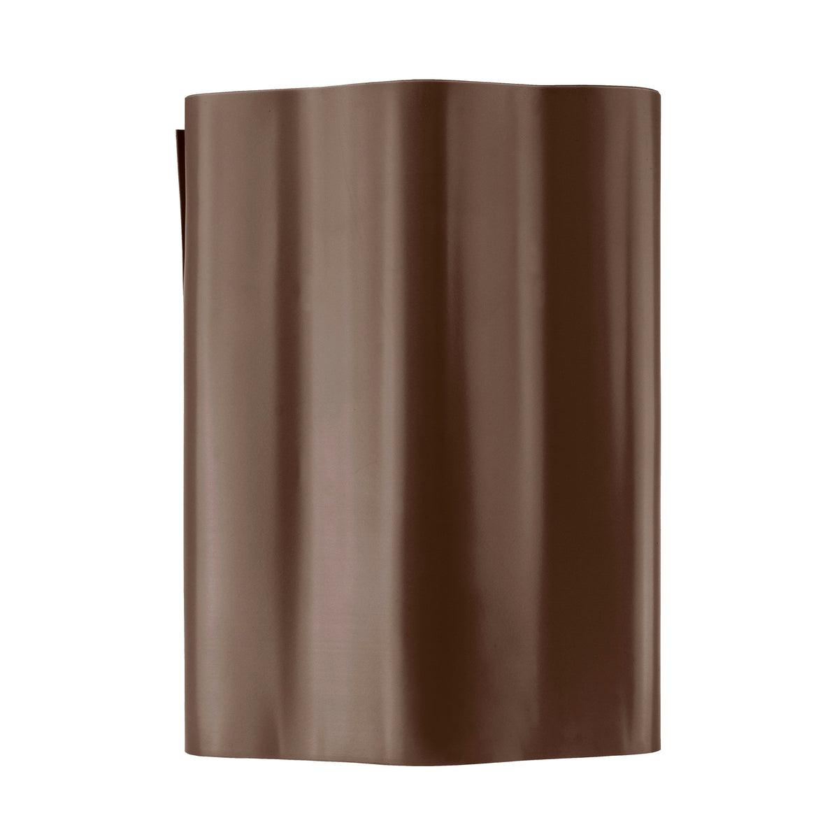 Brown Crinkled Flexible Lawn Edging -  20cm Height