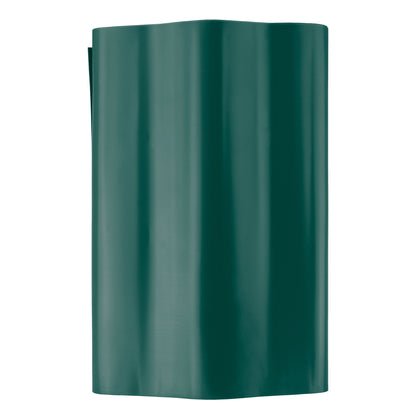 Crinkled Flexible Lawn Edging Green - 25cm Height