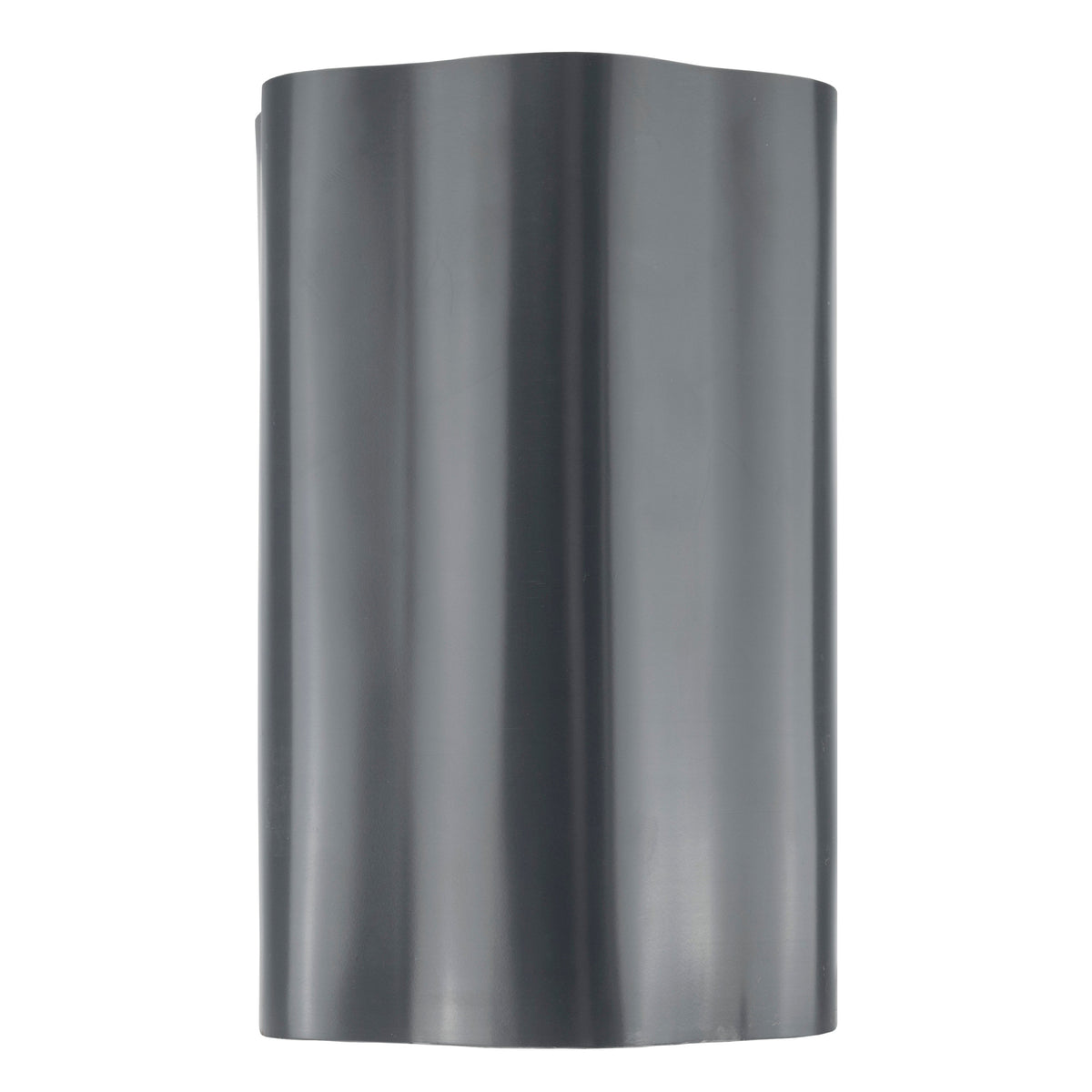 Crinkled Flexible Lawn Edging Dark Grey - 25cm Height