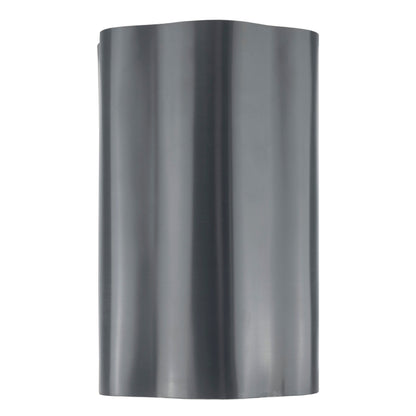 Crinkled Flexible Lawn Edging Dark Grey - 25cm Height