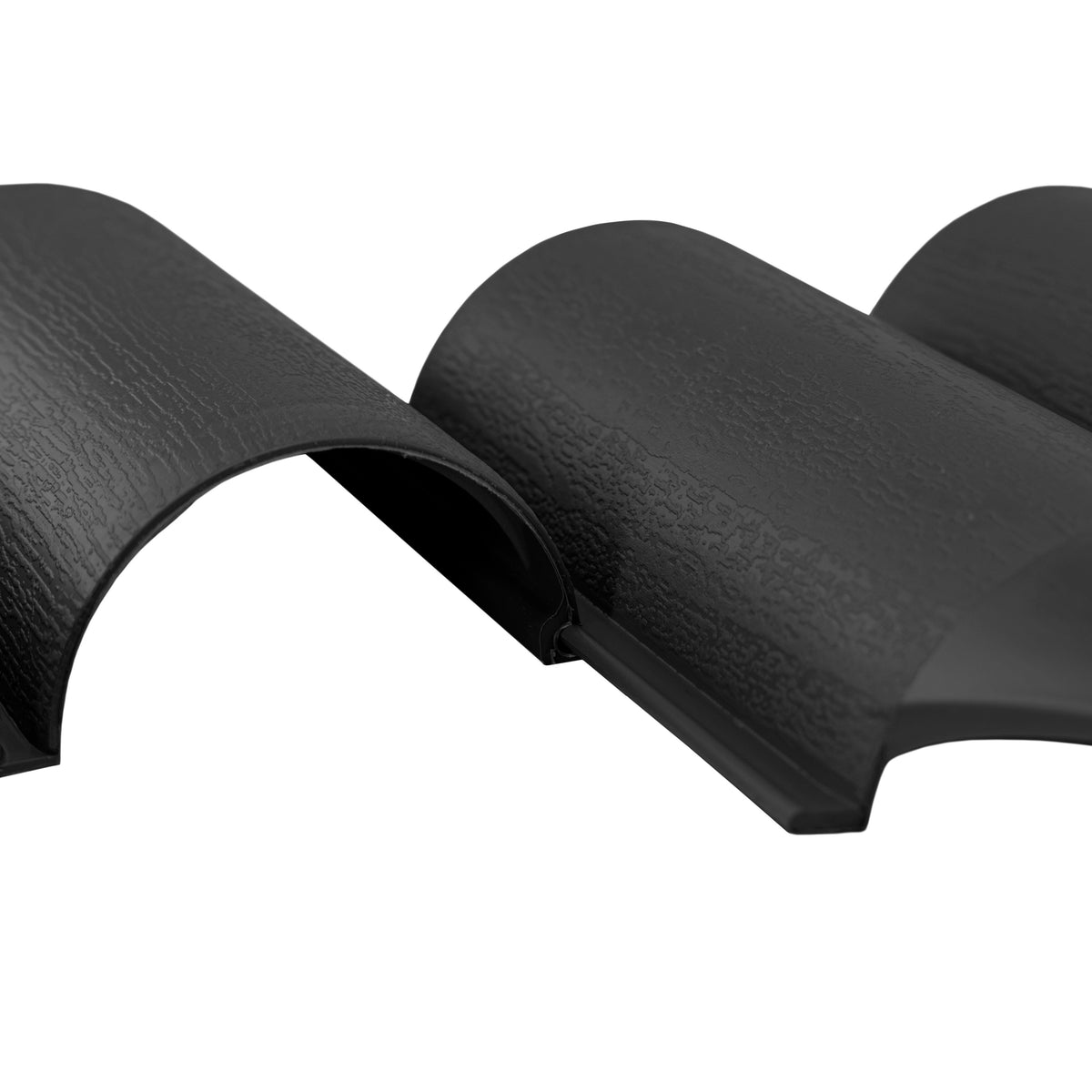 Palisade Lawn Edging Black Wood Effect -  2.5m