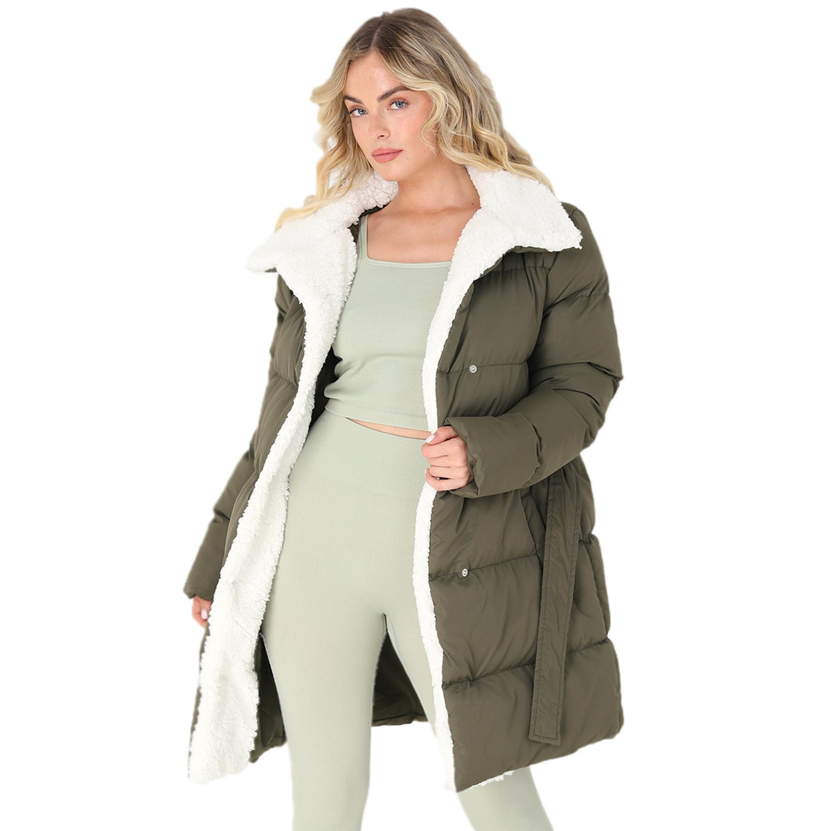 Ladies Brave Soul Deanne Padded Coat