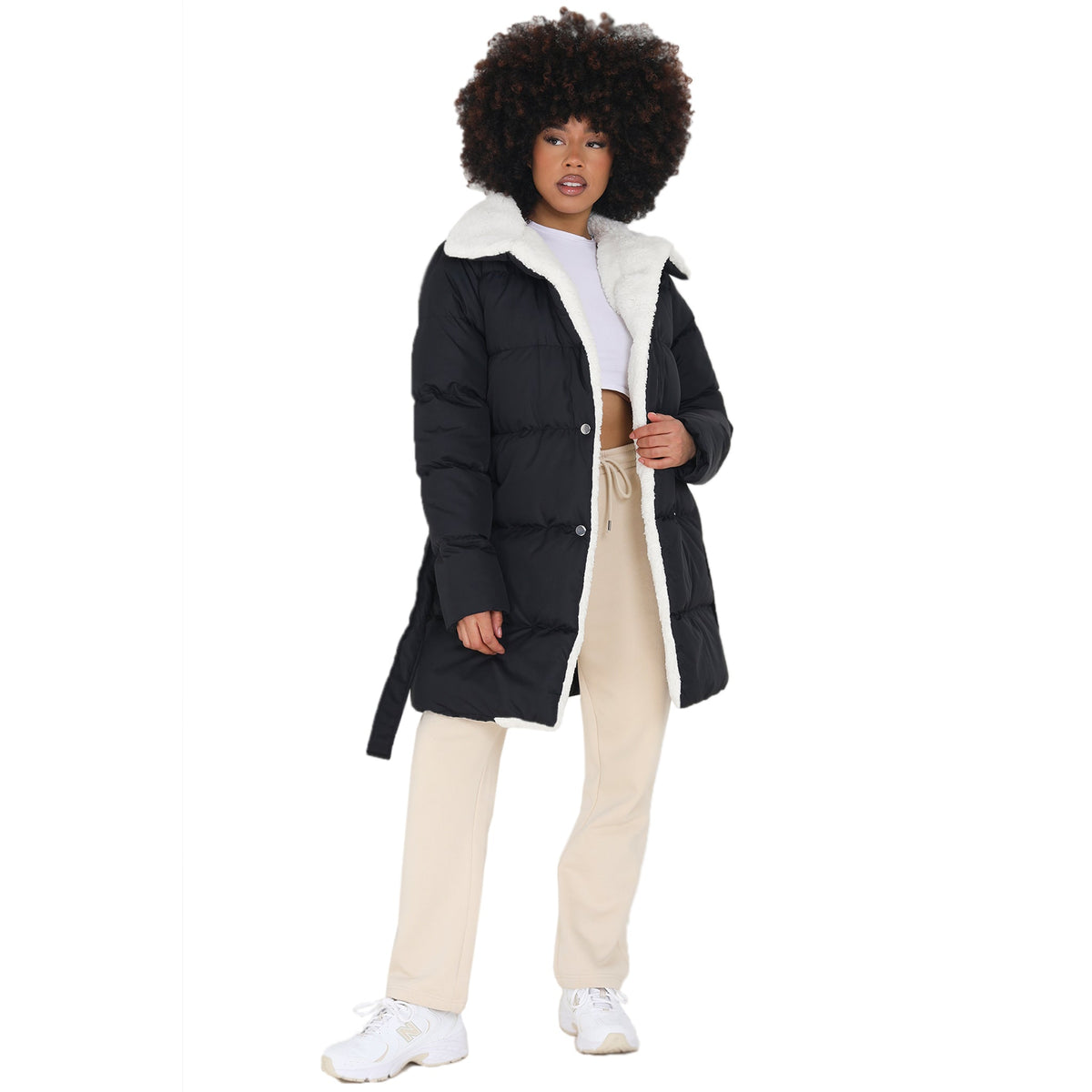 Ladies Brave Soul Deanne Padded Coat
