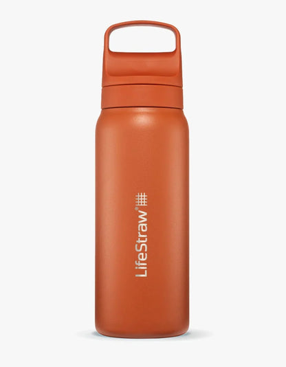 LifeStraw 700ml Water Bottle Stainless Steel - 8 Colour Options
