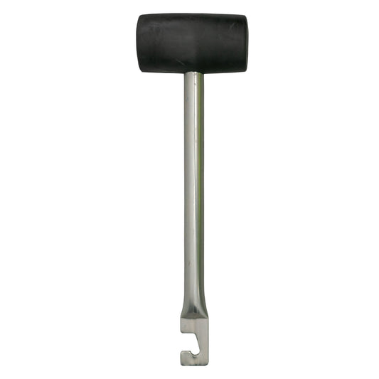 Rubber Mallet with Metal Handle & Hook