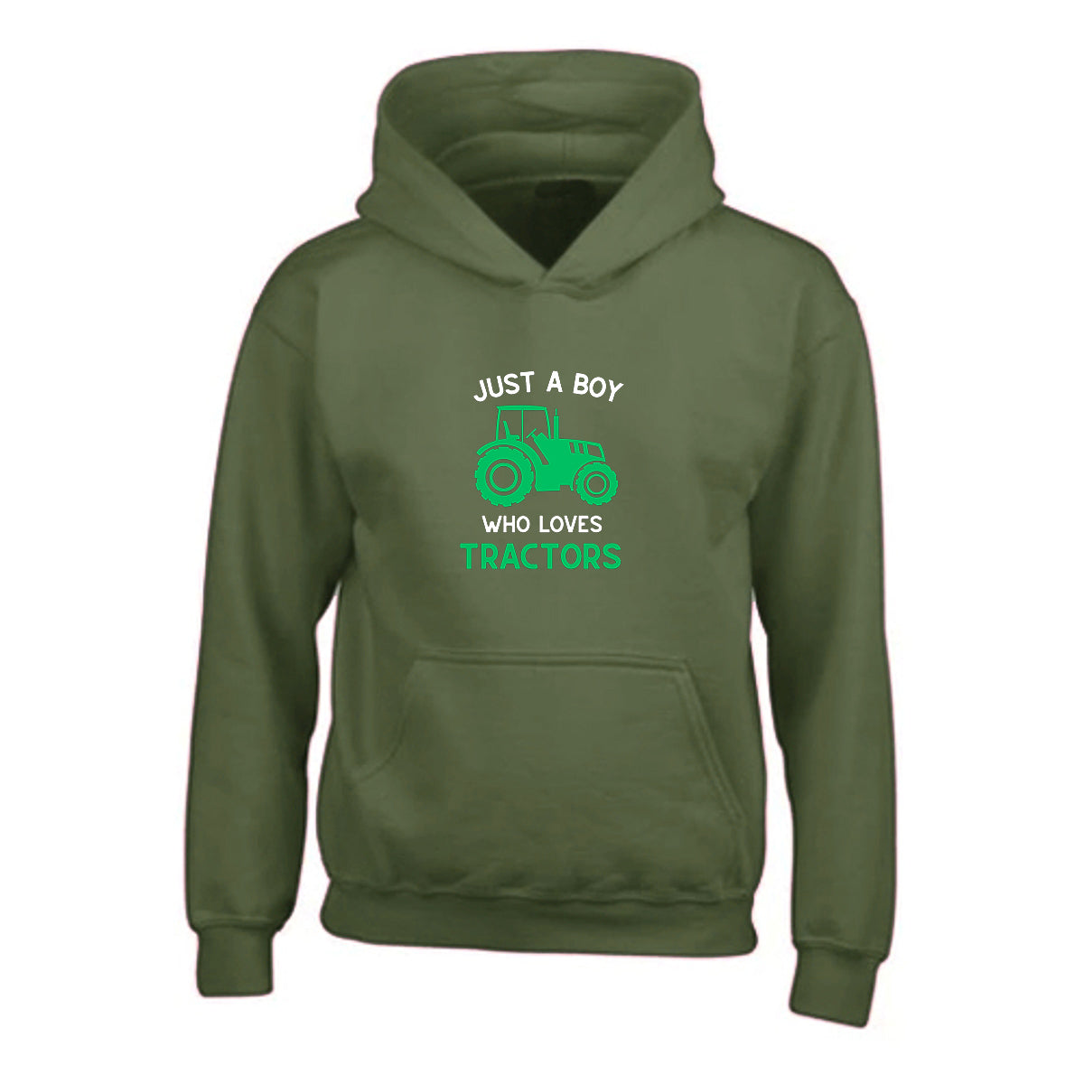 Boys Tractor hoodie - 5 colours