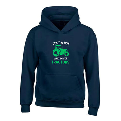 Boys Tractor hoodie - 5 colours