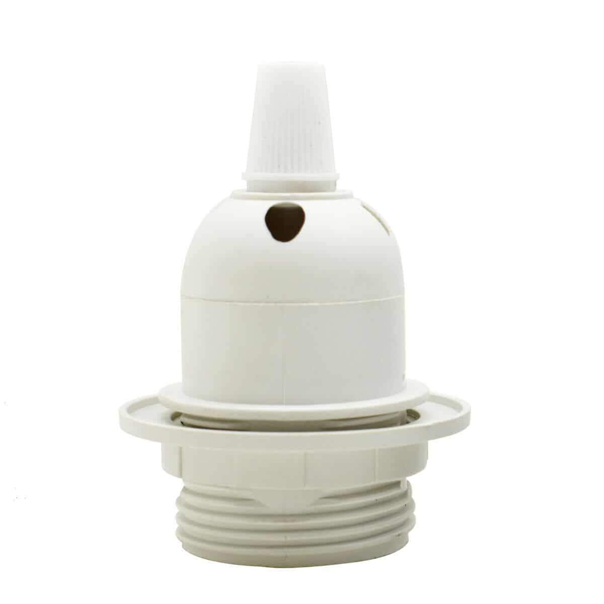 E27 Edison Screw Pendant Light holder with Ring - Pack of 5