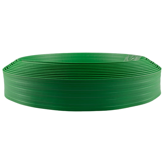 Green Curved Lawn Edging Set with Pegs - 40mm Height