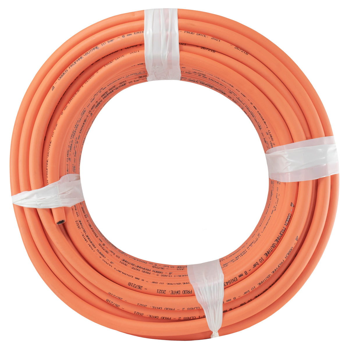 Rubber LPG Gas Pipe - 8mm EN16436