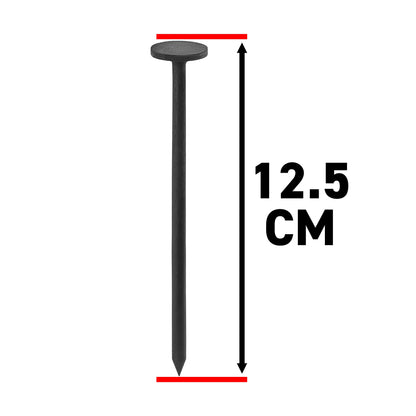 5" Plastic Pin Pegs for Weed Control Fabric - Pack of 100