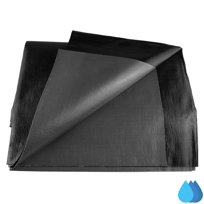 5m x 5m Black Pond Liner -  L Grade 200 GSM