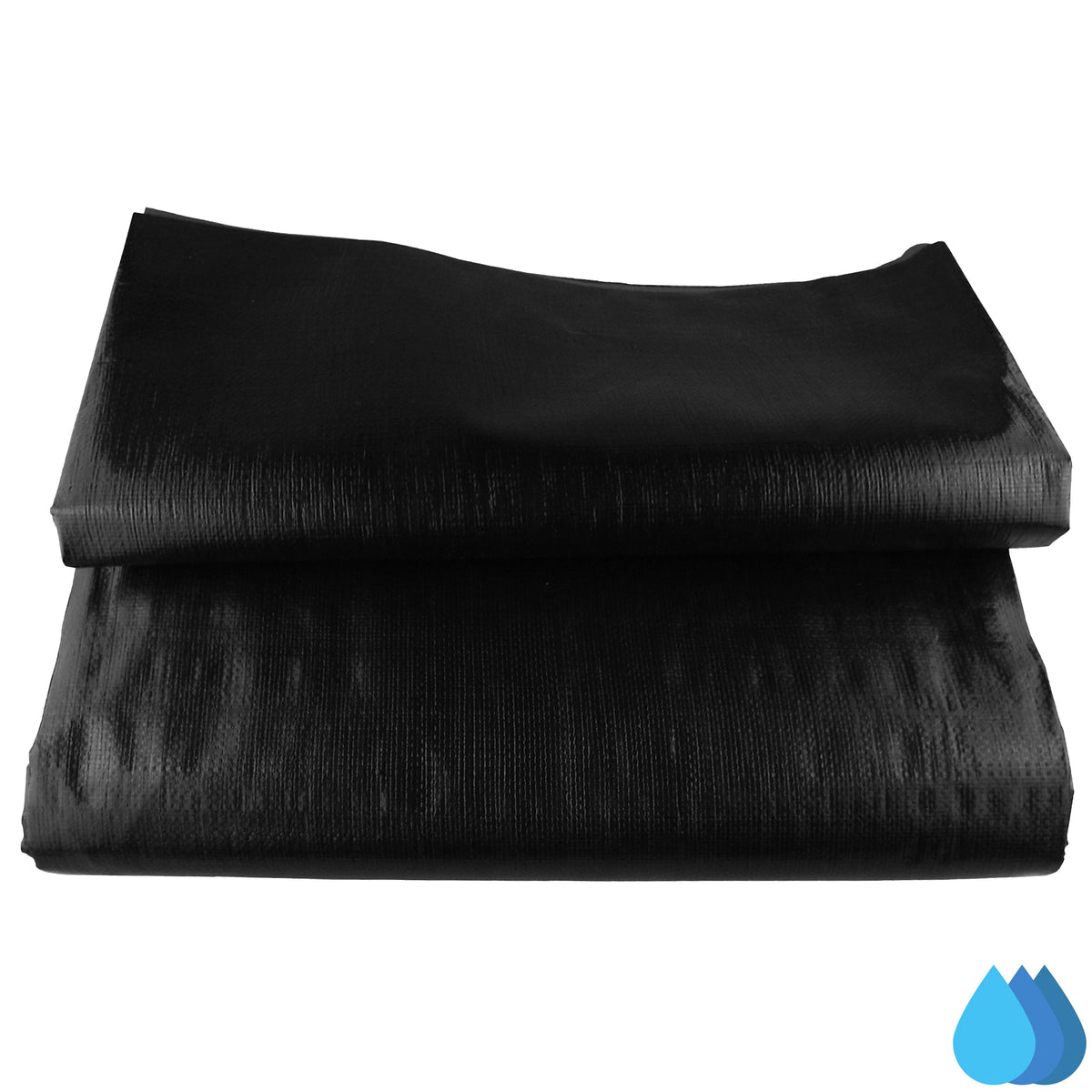 4m x 6m Black Pond Liner - L Grade 200 GSM