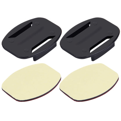 Action Camera Flat Mounts - Pack of 2