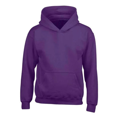 Kids Plain Hoodie - 9 colour options