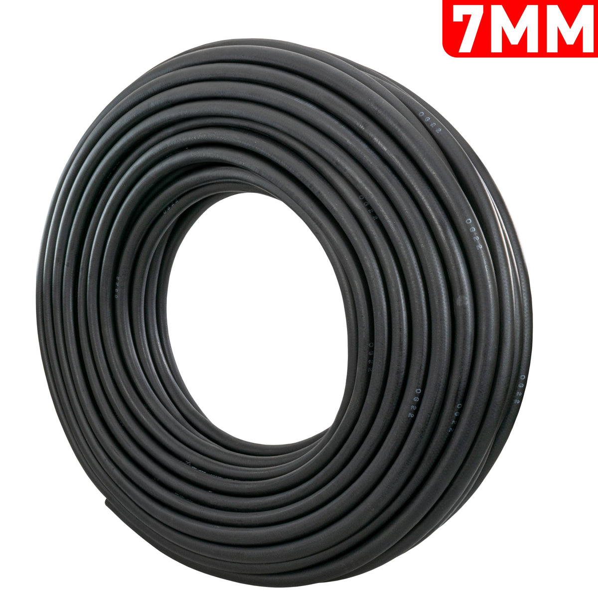 7mm Fuel Hose, SAE J30 R6 Braided Rubber
