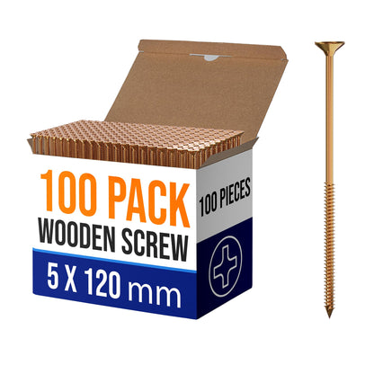 Flat Head Self Tapping Wood Screws Countersunk