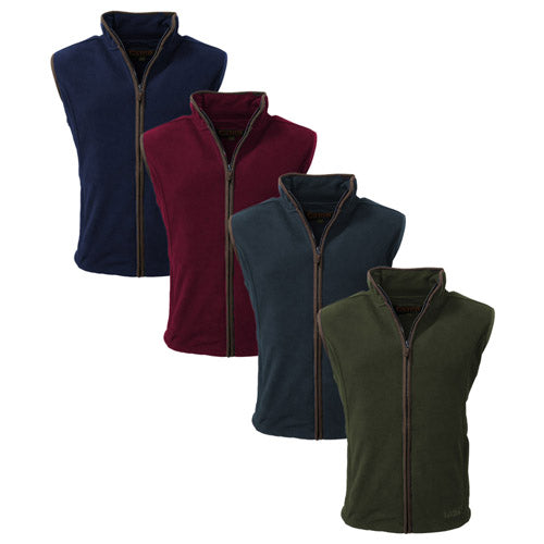 Game Stanton Fleece Gilet - 4 Colour Options