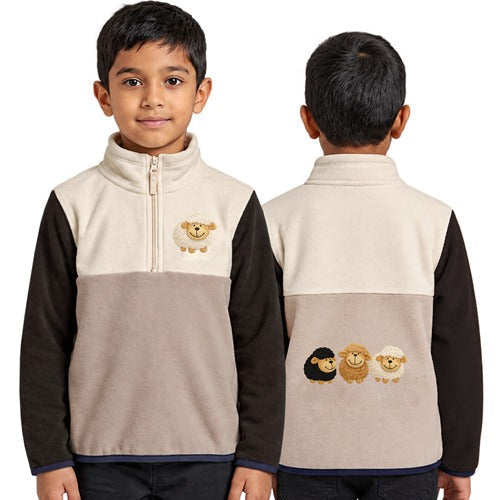 Kids Country Life Fleece Contrast Pullover