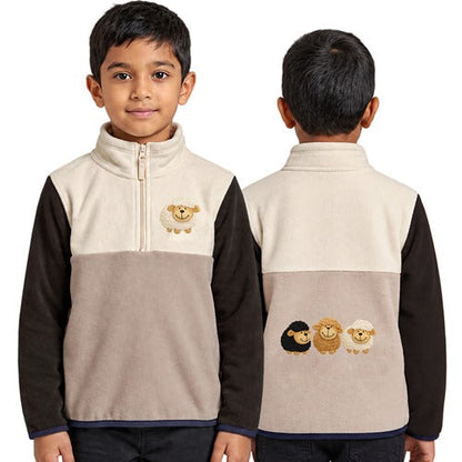 Kids Country Life Fleece Contrast Pullover