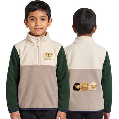 Kids Country Life Fleece Contrast Pullover
