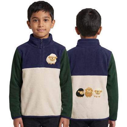 Kids Country Life Fleece Contrast Pullover